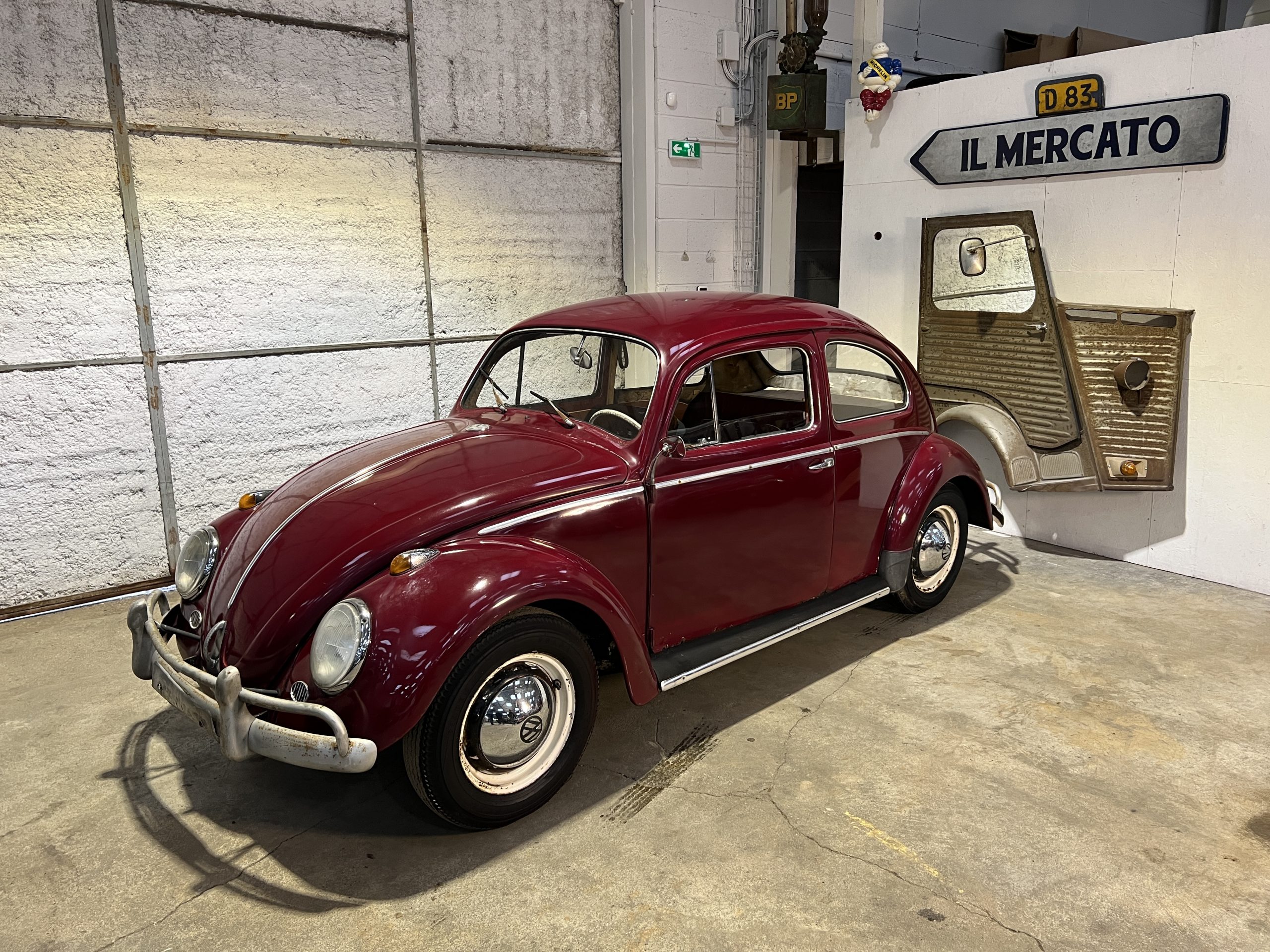 VW Cox 1959 dans son jus , a restaurer.